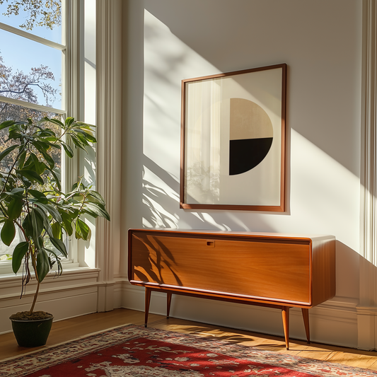 Geometric Zen Poster