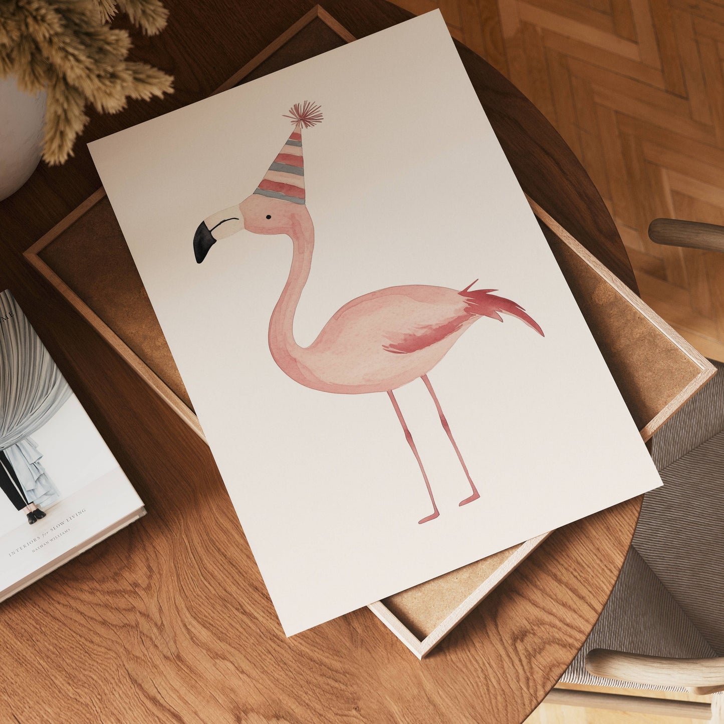 Party Flamingo Poster