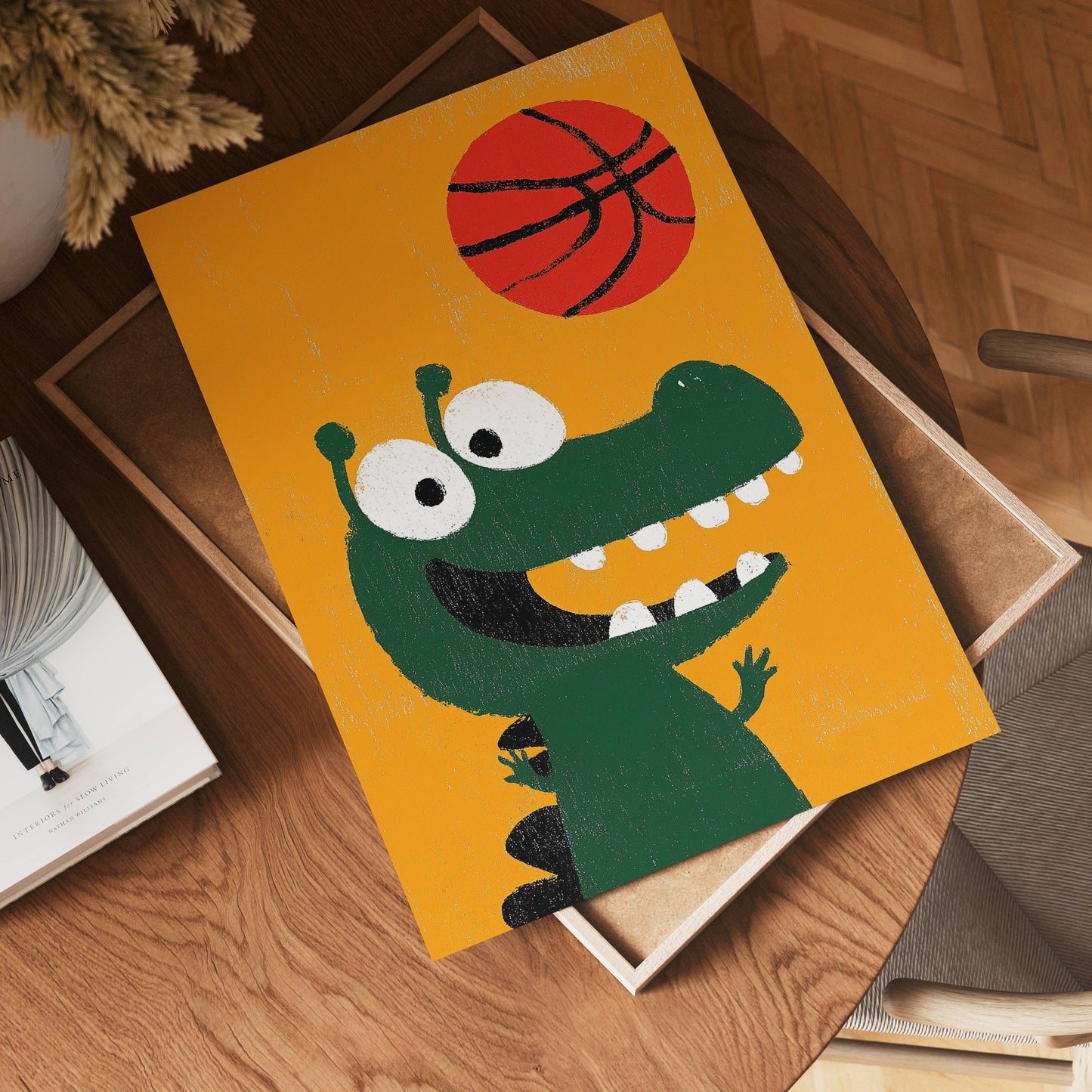 Basket Gator Poster