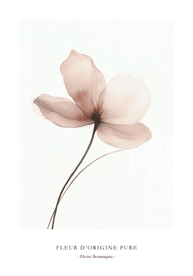 Fleur D´origine Pure Poster