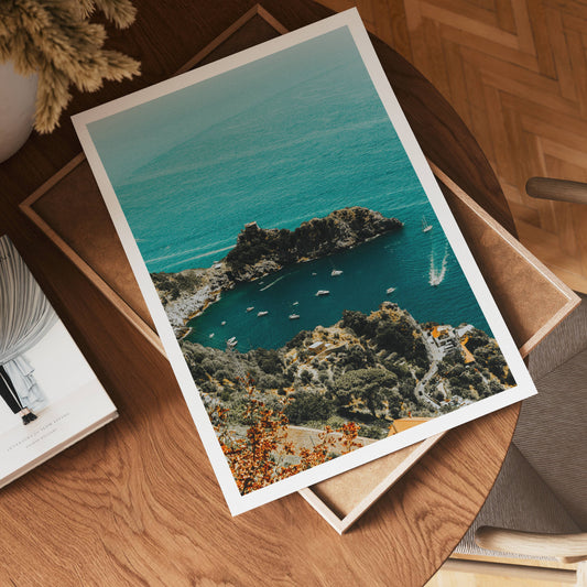 Amalfi Coast Bay Poster