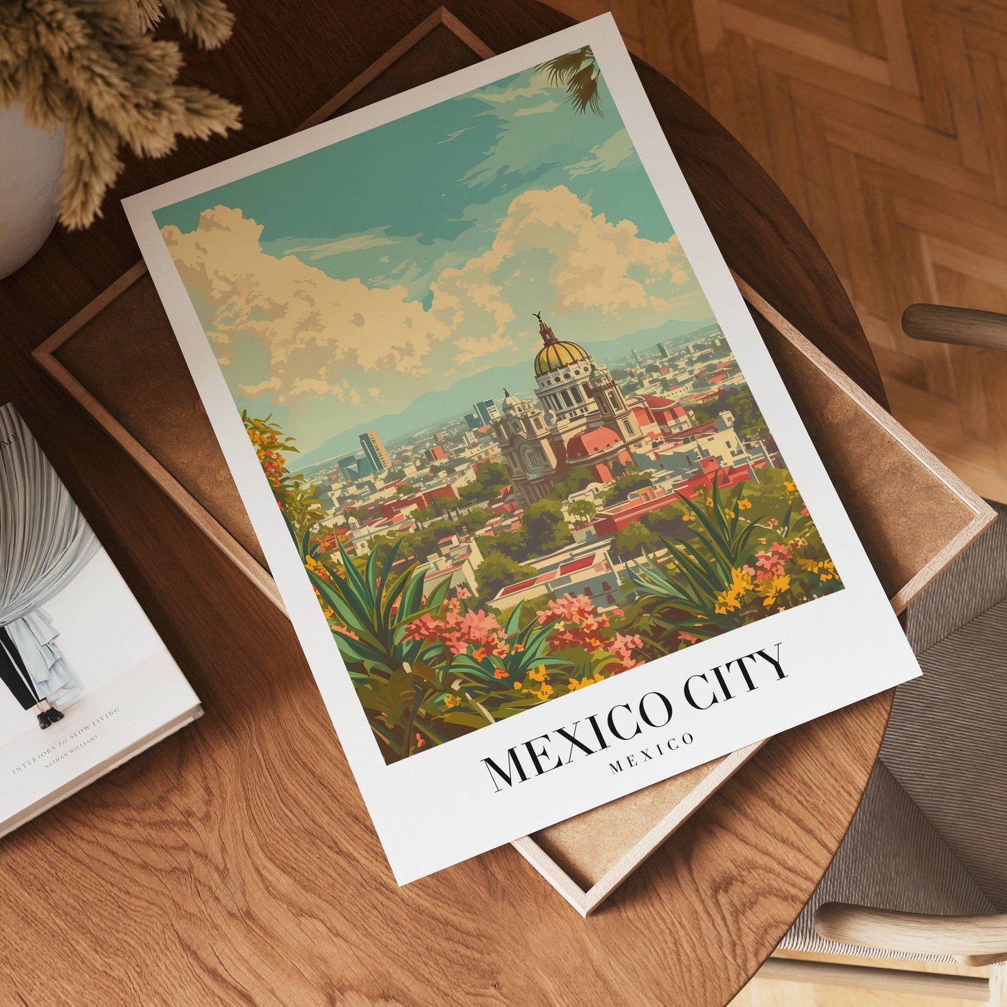 Colors Of Mexico City Poster