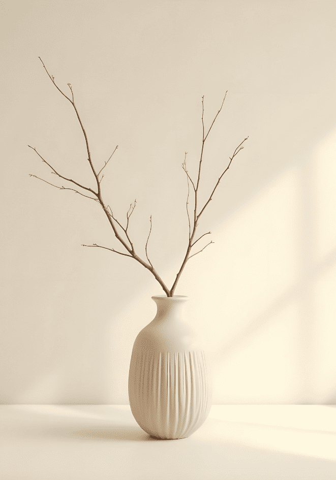 Minimalist Ceramic Vase Poster