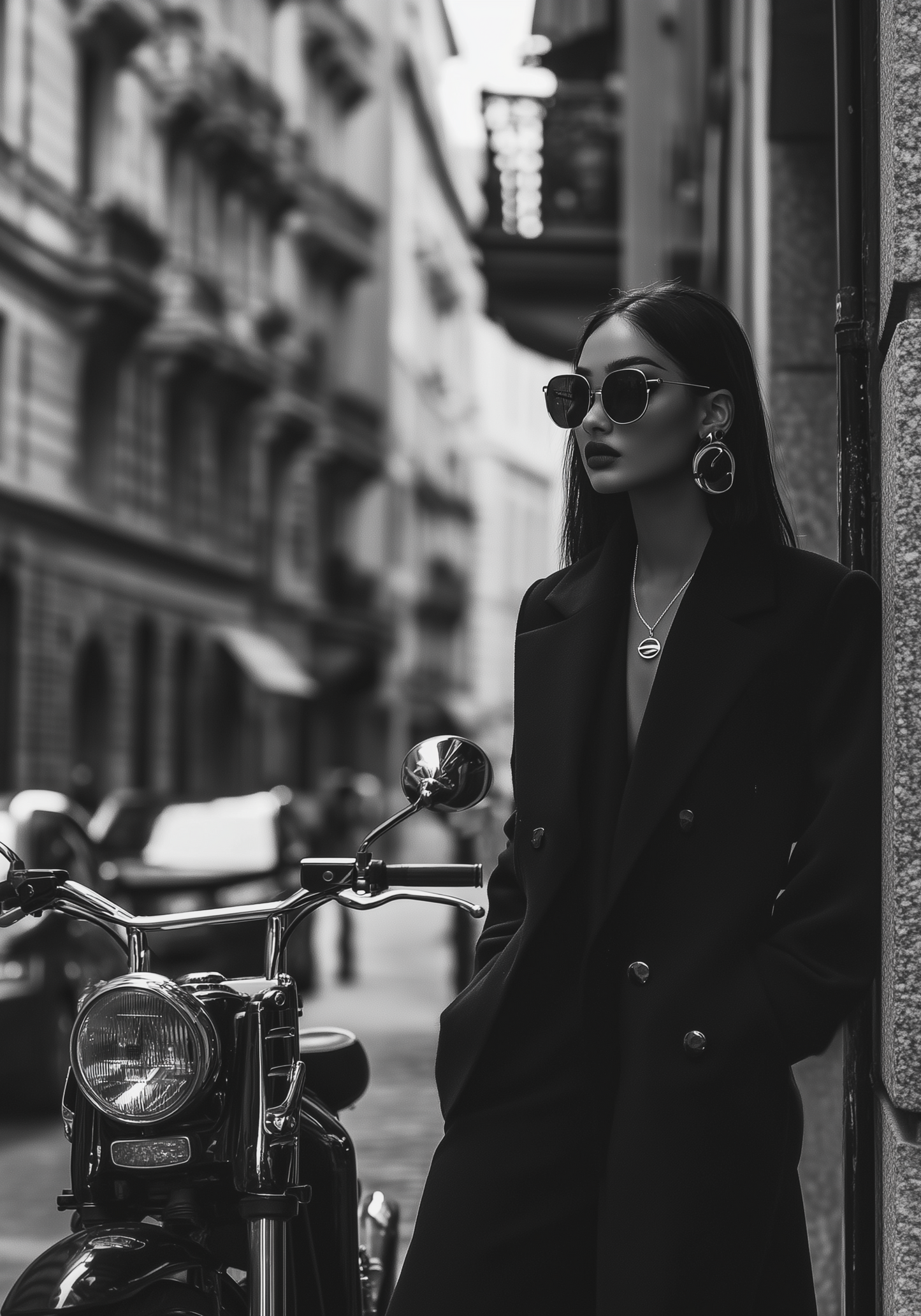 Noire Elegance Fashion Poster