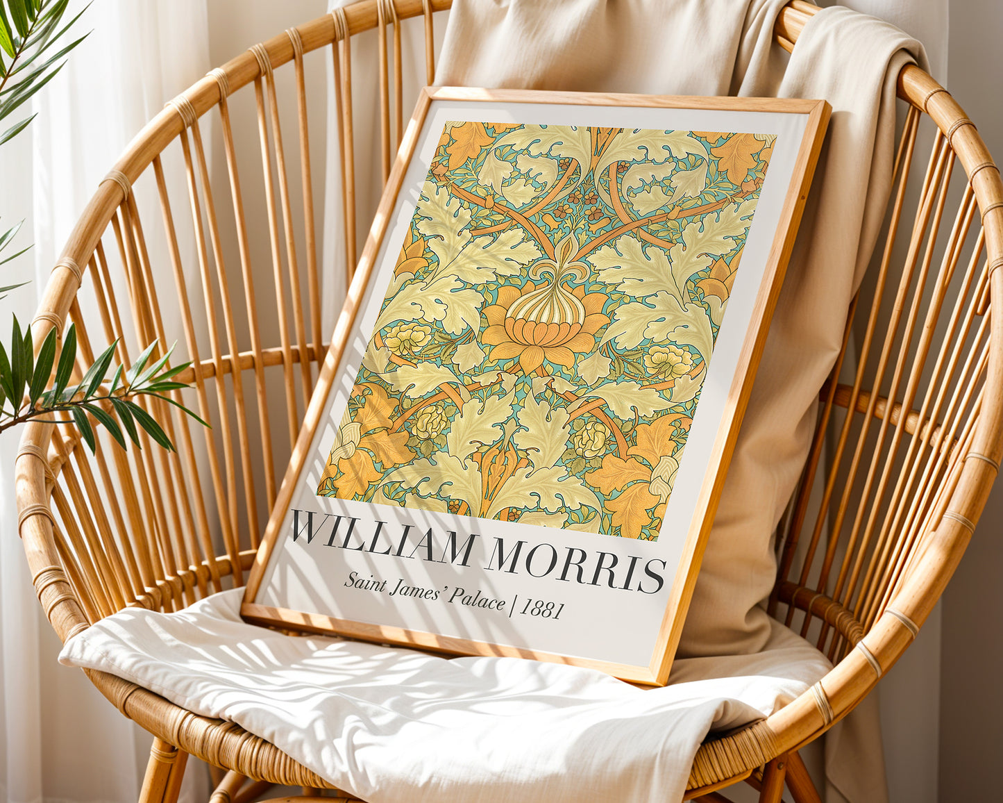 William Morris Saint James' Palace 1881 Poster