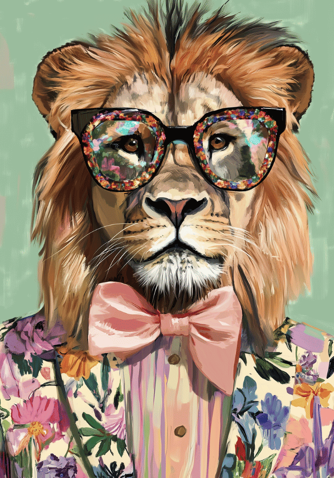 Jungle Gentleman Poster