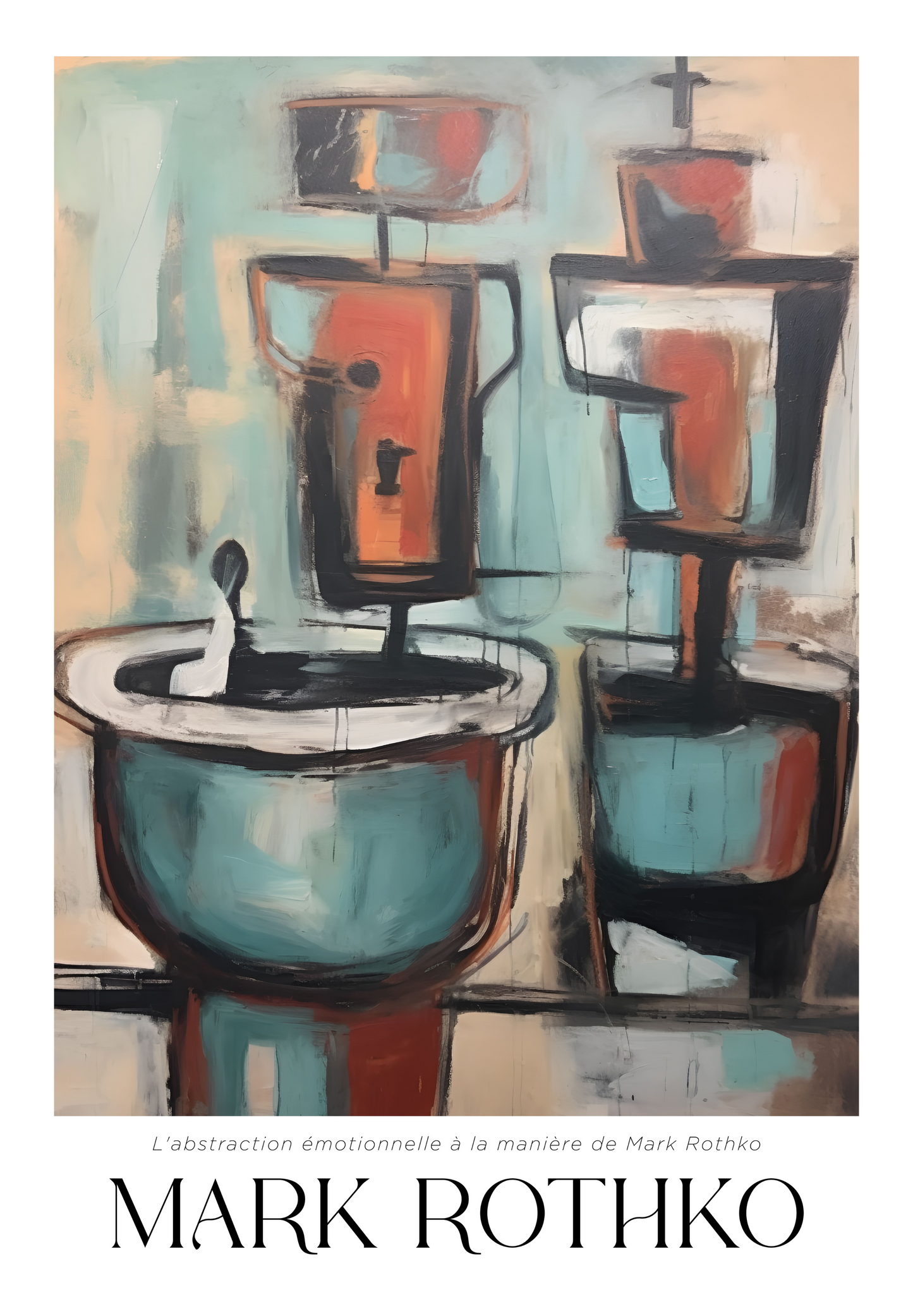 Ritual Balance Mark Rothko Poster