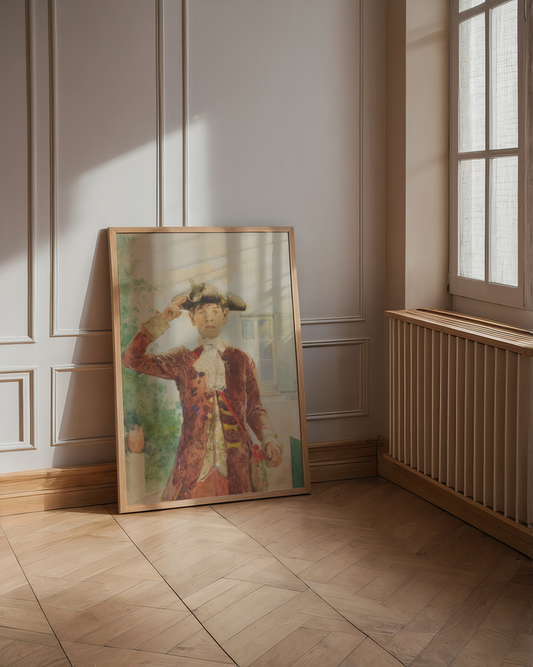 Carl Larsson Stina Bergöö 1884 Poster