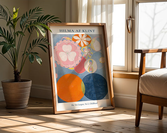 Hilma af Klint The Ten Largest No. 2 Childhood Poster