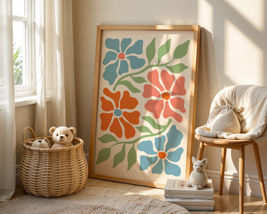 Blooming Garden Harmony Poster