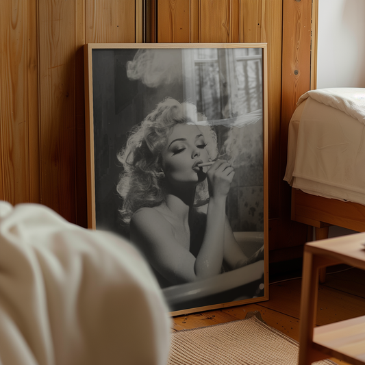 Smoking Elegance Poster