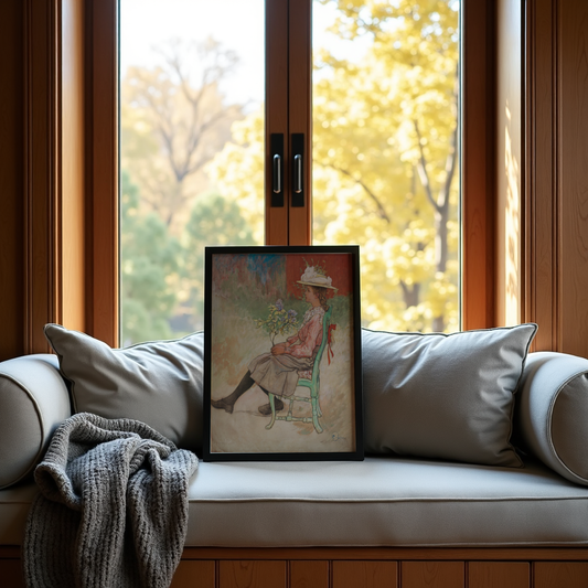 Carl Larsson Dagmar Grill 1909 Poster