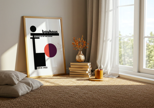 Bauhaus Art and Design Poster