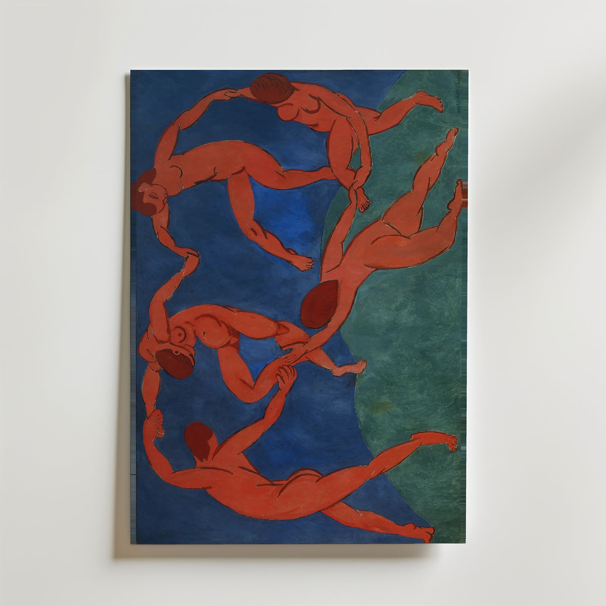 Henri Matisse The Dance 1910 Poster – canvas utan passepartout
