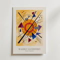 Wassily Kandinsky Sunrise Composition Poster – med passepartout