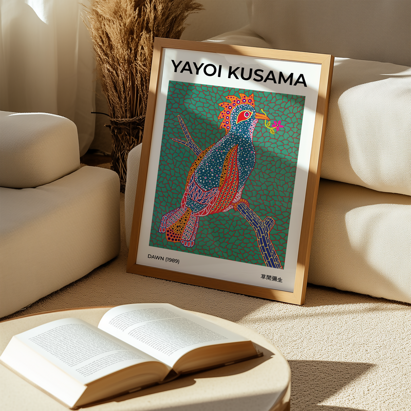 Yayoi Kusama Dawn 1989 Poster