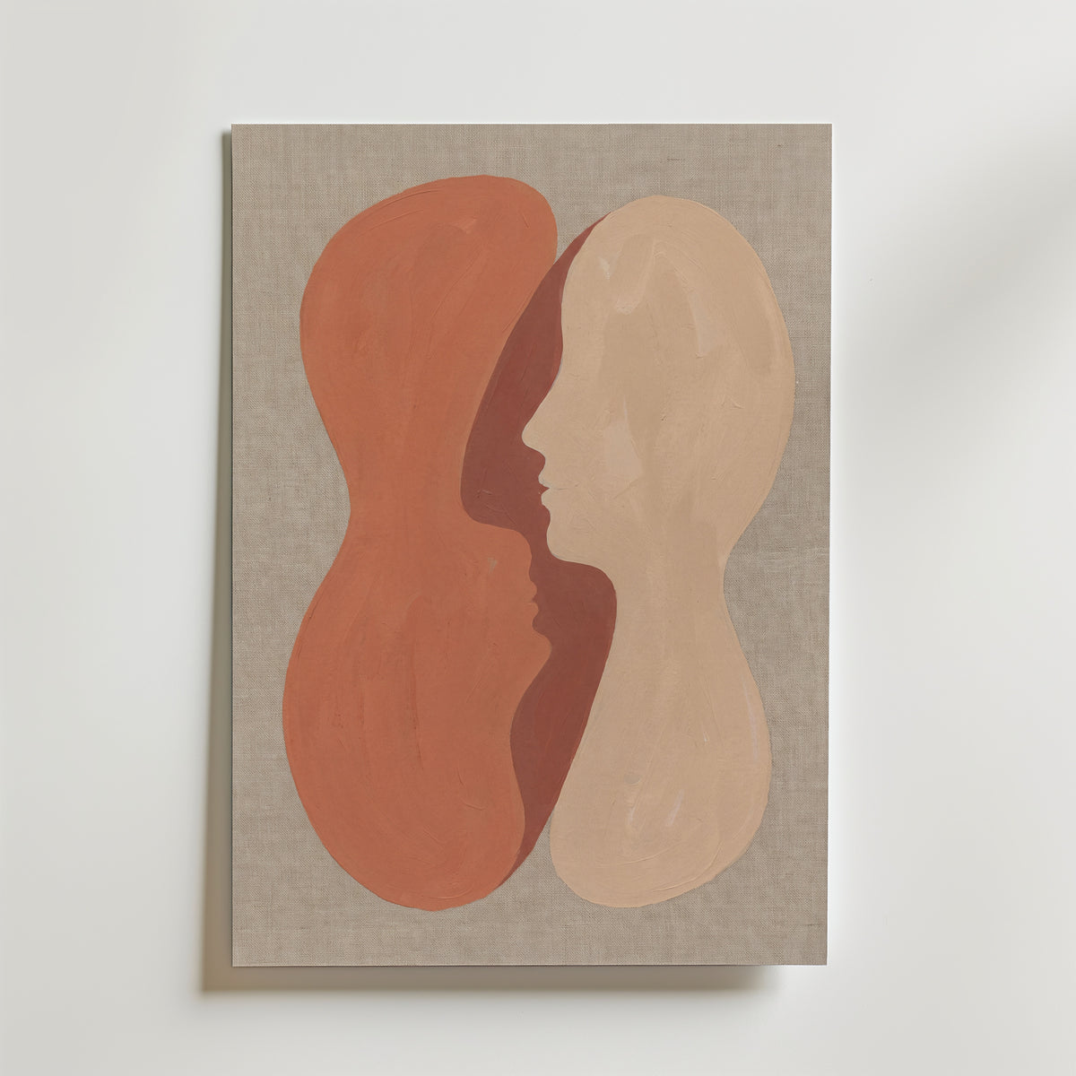 Abstract Kiss Poster – utan passepartout