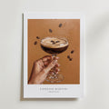 Espresso Martini Coupe Poster – utan passepartout