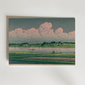 Hasui Kawase Lake Teganuma 1930 Poster – utan passepartout