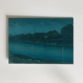 Hasui Kawase Omori Coast 1930 Poster – utan passepartout