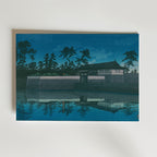 Hasui Kawase Sakurada Gate 1928 Poster – utan passepartout
