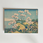 Katsushika Hokusai Fuji from Gotenyama at Shinagawa 1831 Poster – utan passepartout