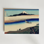 Katsushika Hokusai Tama River in Musashi Province 1831 Poster – utan passepartout