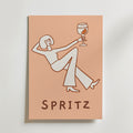 Peach Spritz Lounge Poster – utan passepartout