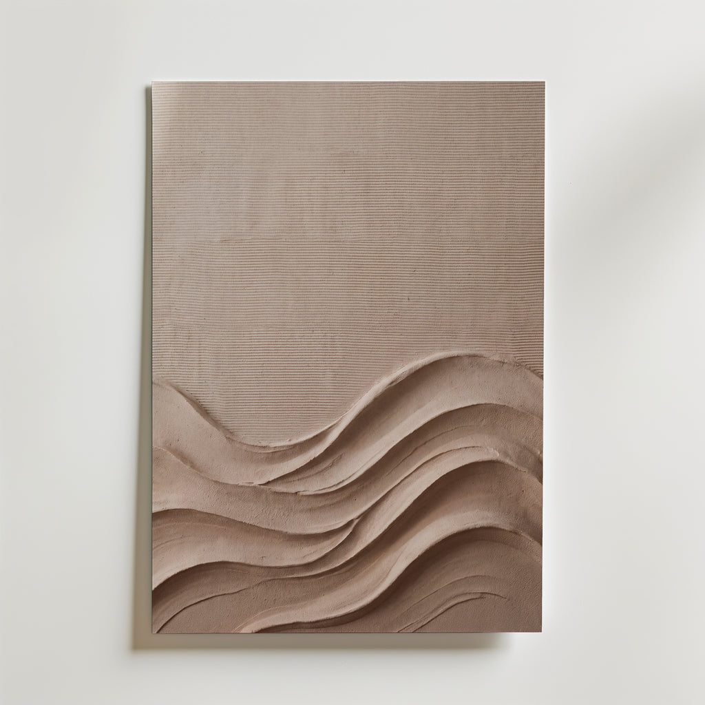 Plaster Waves Poster – utan passepartout