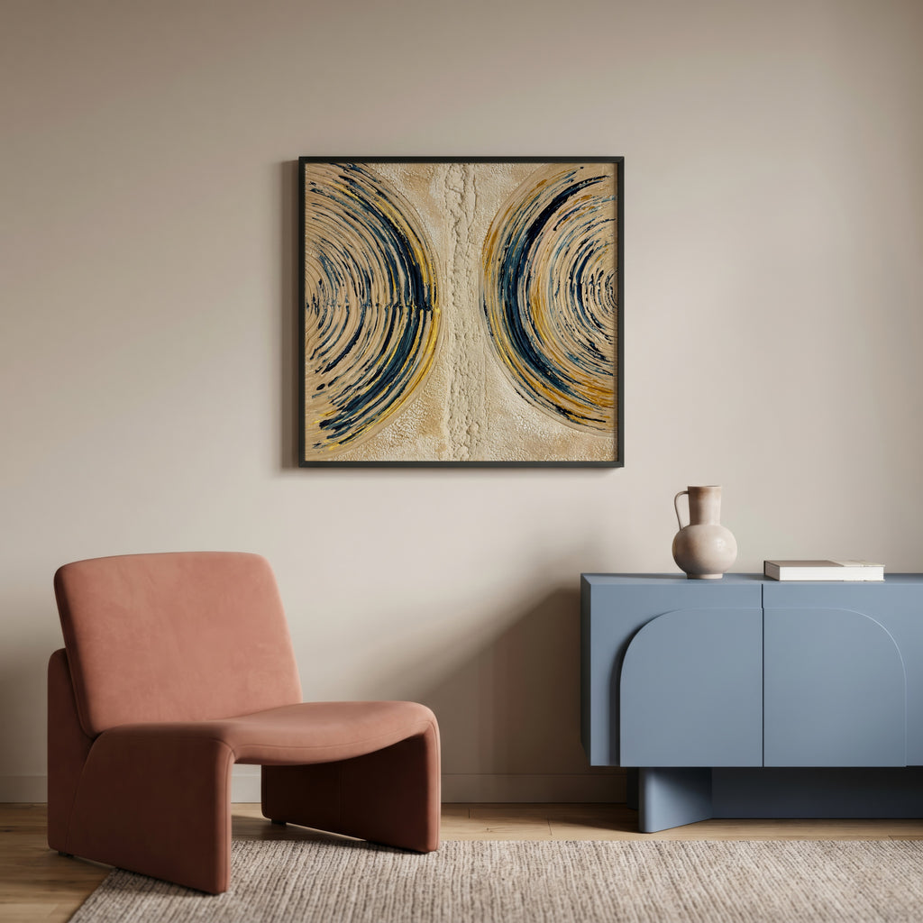 Sonia Tondkar Två Halvmånar Poster – inramad 1