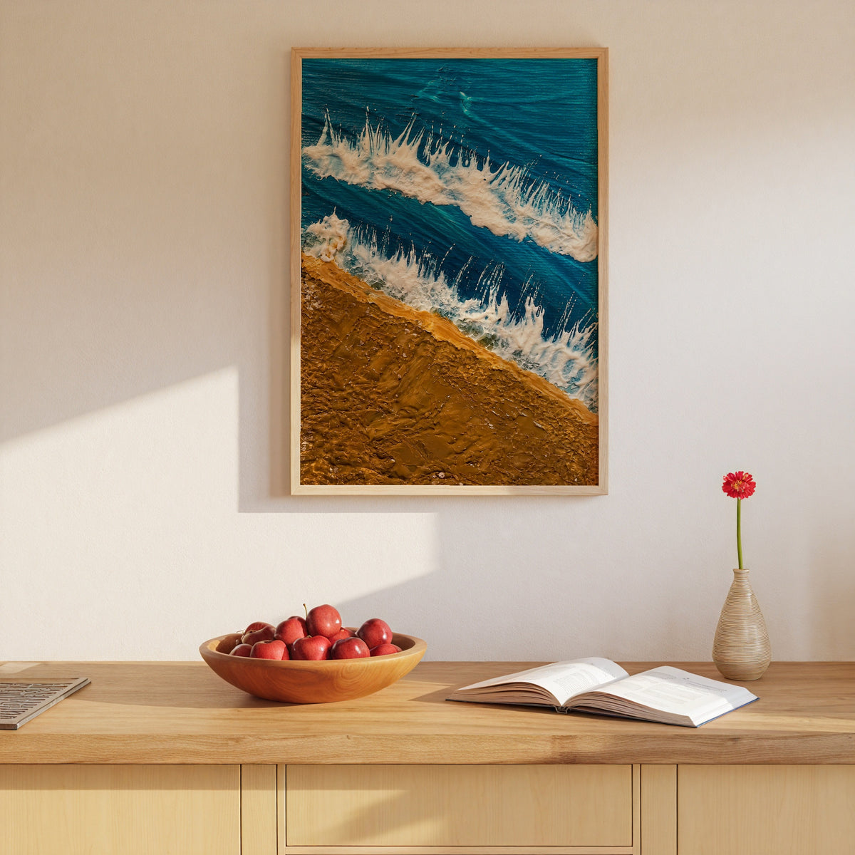 Sonia Tondkar Vågbrus Poster – i rum 1