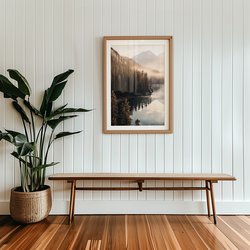 Between the Misty Peaks Poster