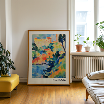 Summer at the Hillside Matisse Poster