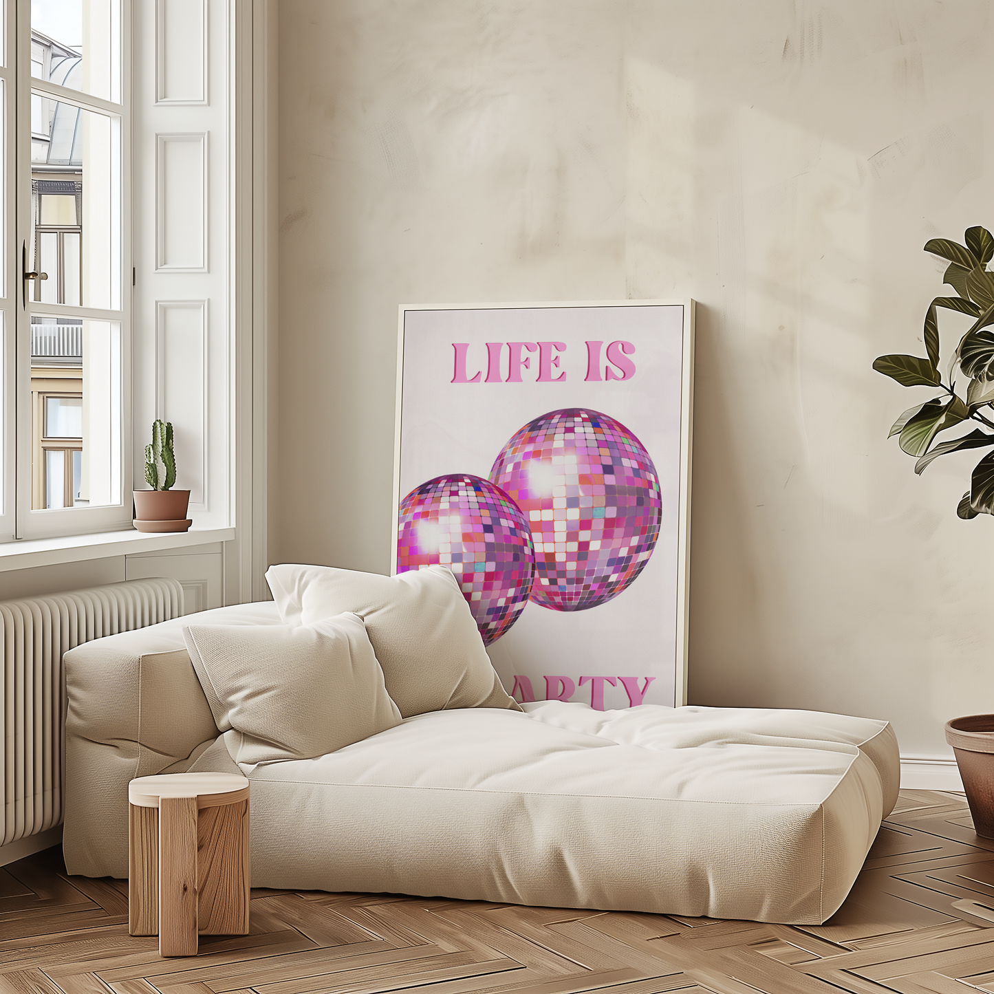 Life Is a Party Poster
