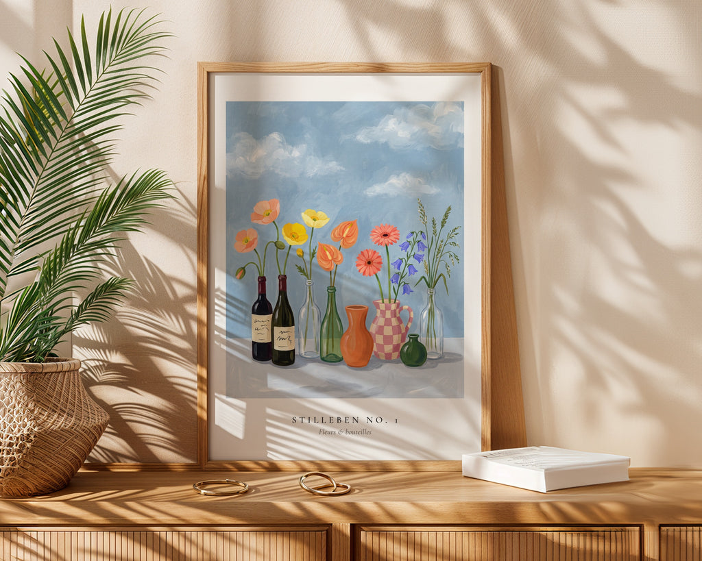 Bottled Garden Sky Poster – i rum 1