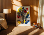 Fernand Leger Hands and Flowers Poster – i rum 1