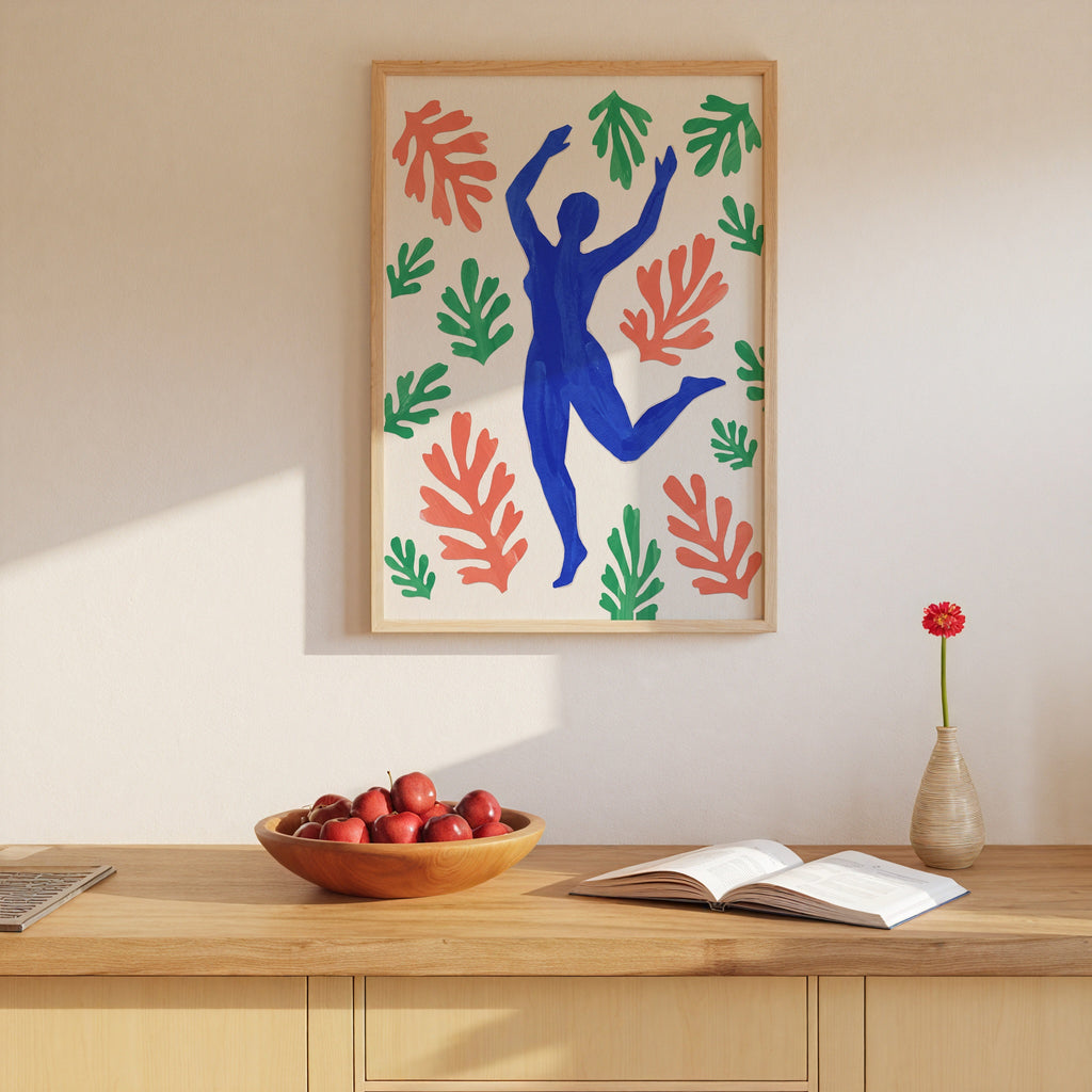 Henri Matisse Blue Dancer Poster – i rum 1