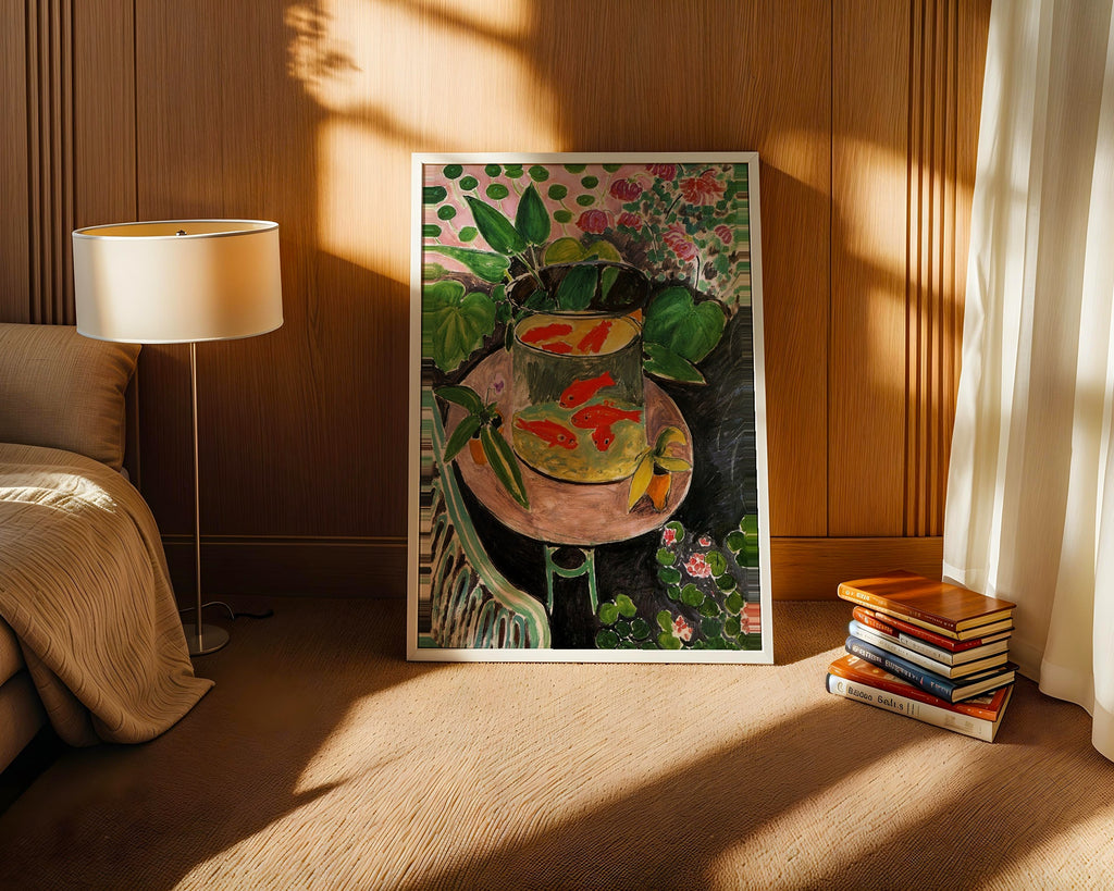 Henri Matisse Goldfish 1912 Poster – i rum 1