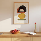Mid-Century Balance Poster – i rum 1