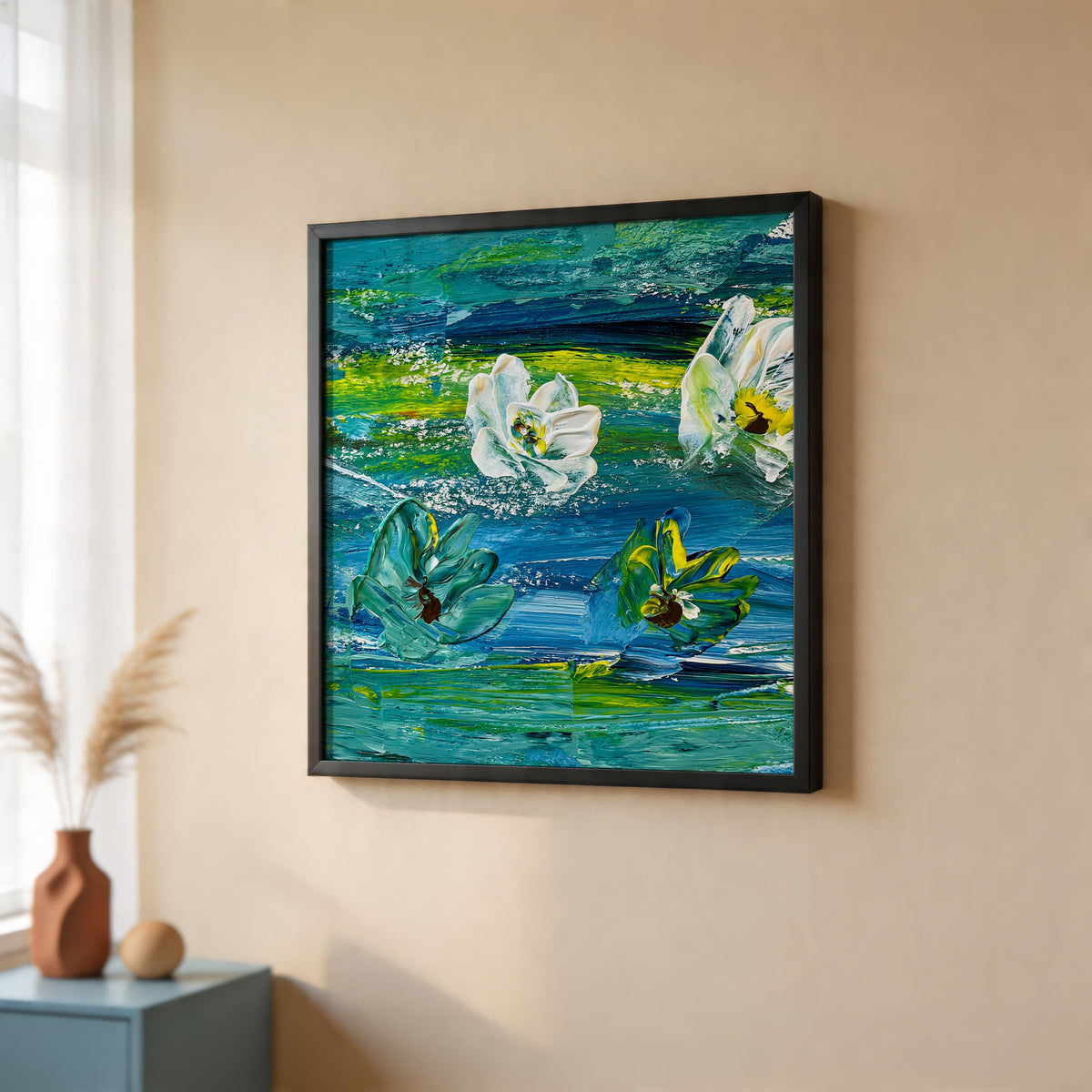 Sonia Tondkar Näckrosor Poster – inramad 2