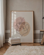 One Line Love Poster – i rum 1
