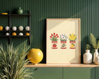 Pantry Bloom Trio Poster – i rum 1