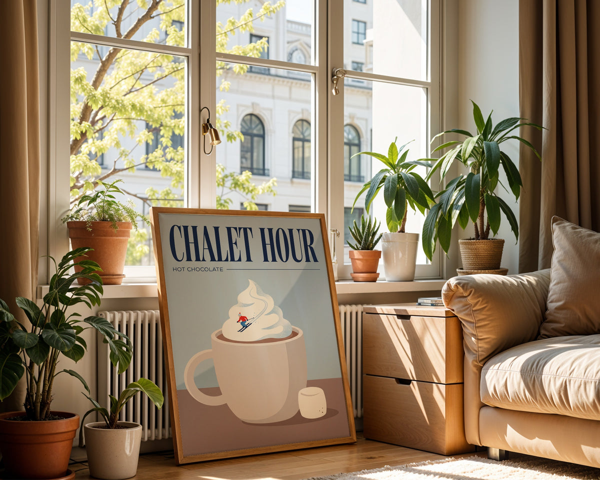 Whipped Cocoa Slope Poster – i rum 1