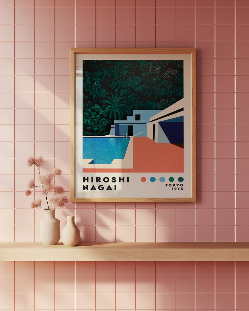 Hiroshi Nagai Jungle Retreat Poster