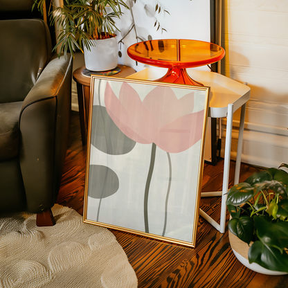 Blossoming Lotus Poster