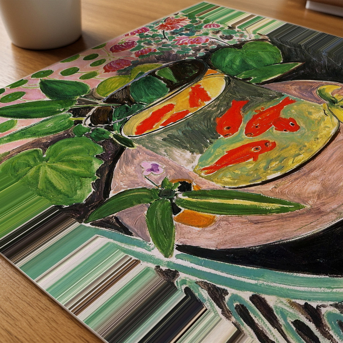 Henri Matisse Goldfish 1912 Poster – närbild på papper