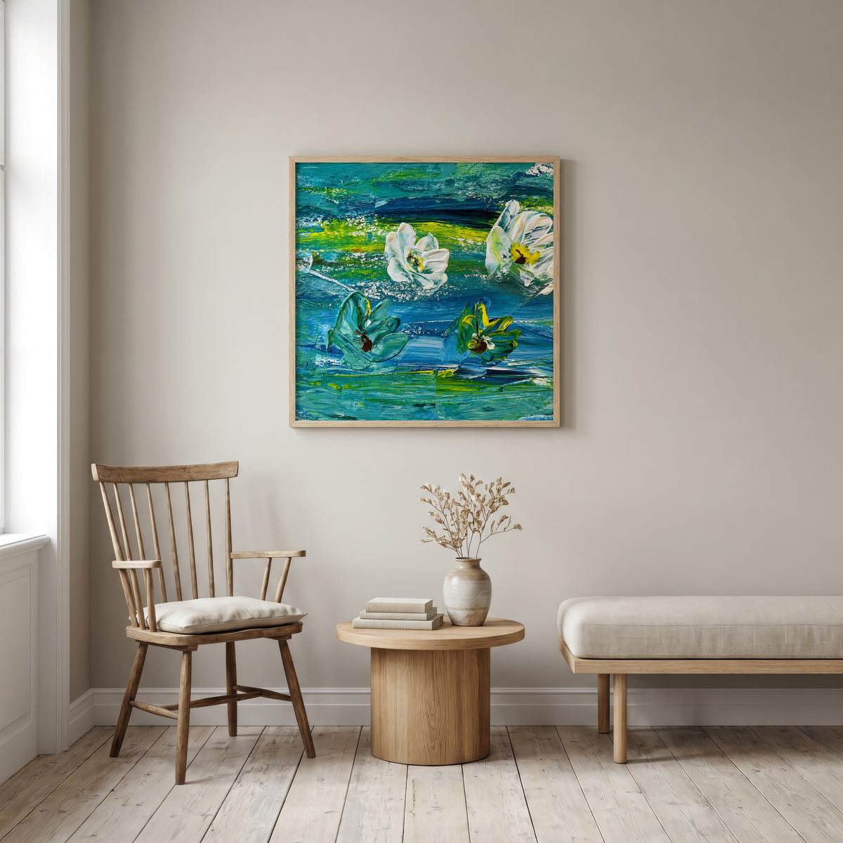 Sonia Tondkar Näckrosor Poster – inramad 3
