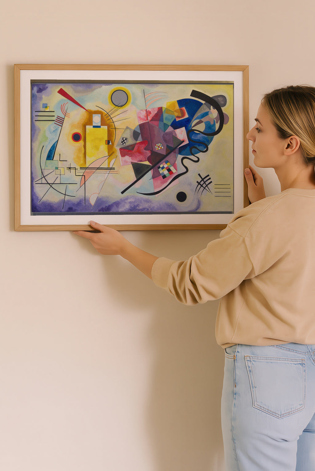 Wassily Kandinsky Yellow-Red-Blue 1925 Poster – i rum 3