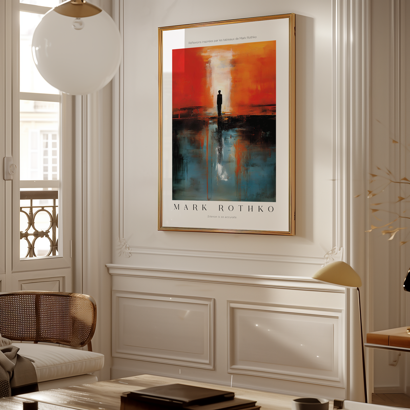 Alone in Color Mark Rothko Poster