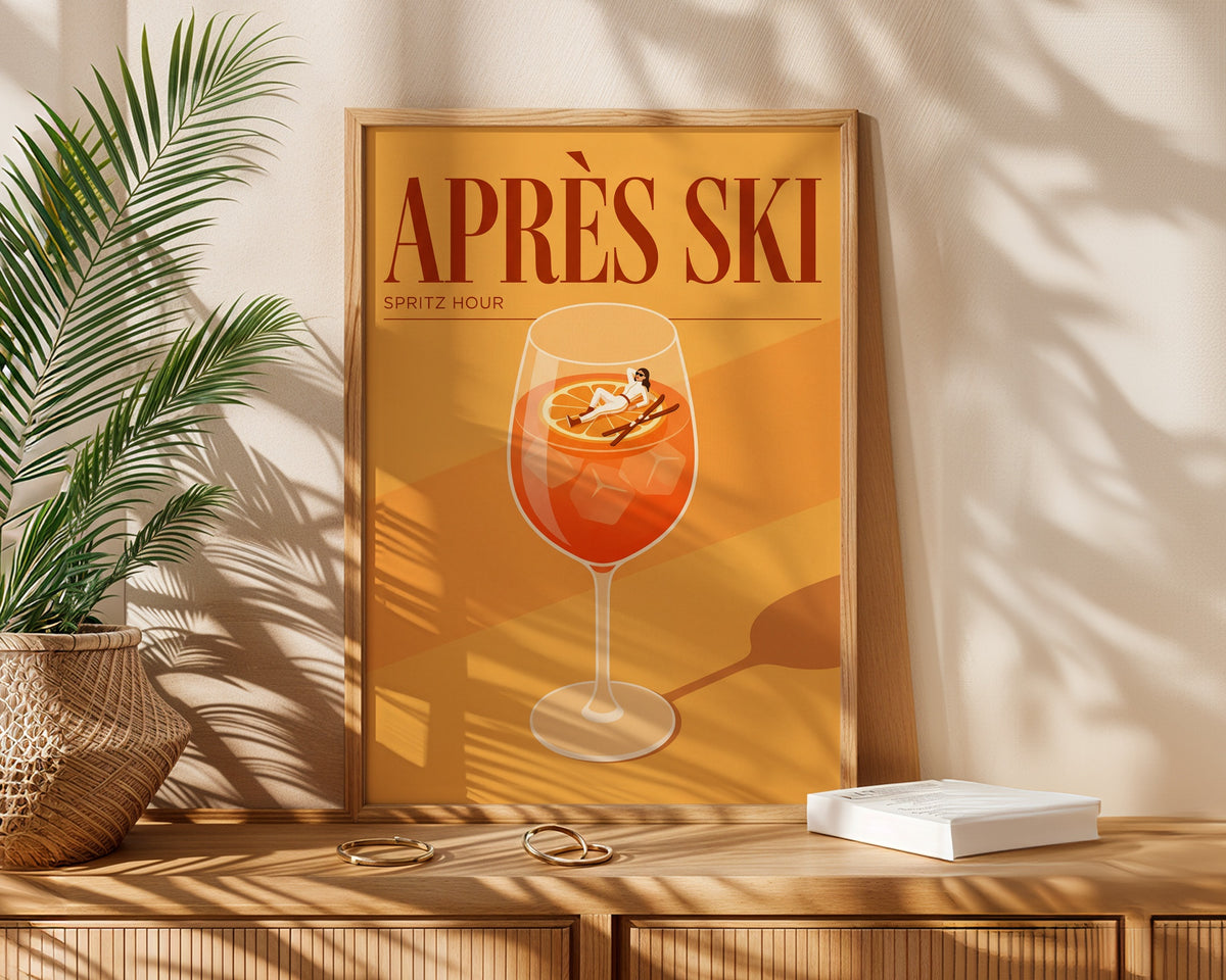 Après Ski Spritz Hour Poster – i rum 2